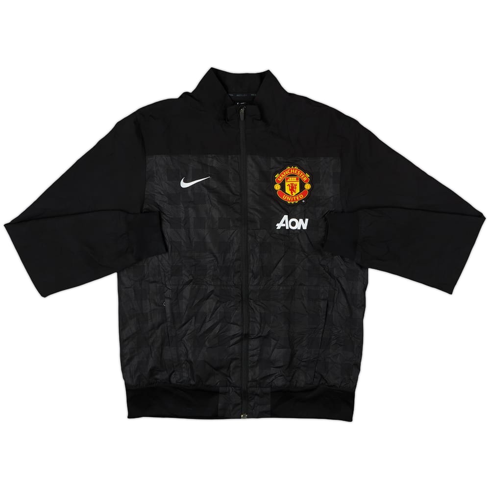 2013-14 Manchester United Nike Track Jacket - 10/10 - (M)