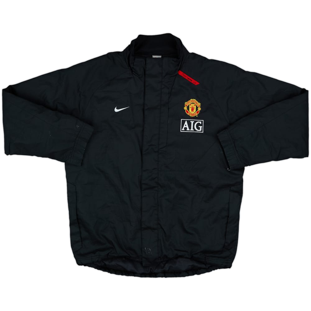 2007-08 Manchester United Nike Padded Jacket - 7/10 - (M)