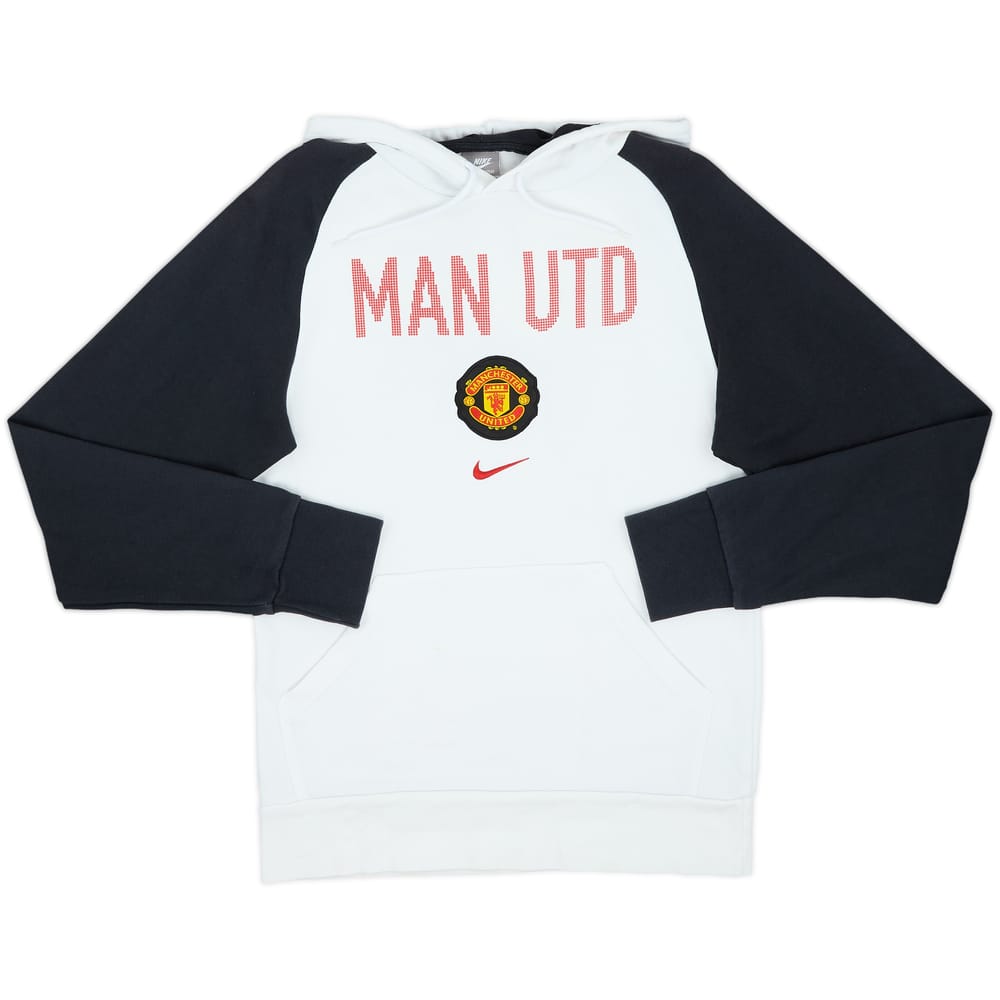 2009-10 Manchester United Nike Hoodie - 7/10 - (S)