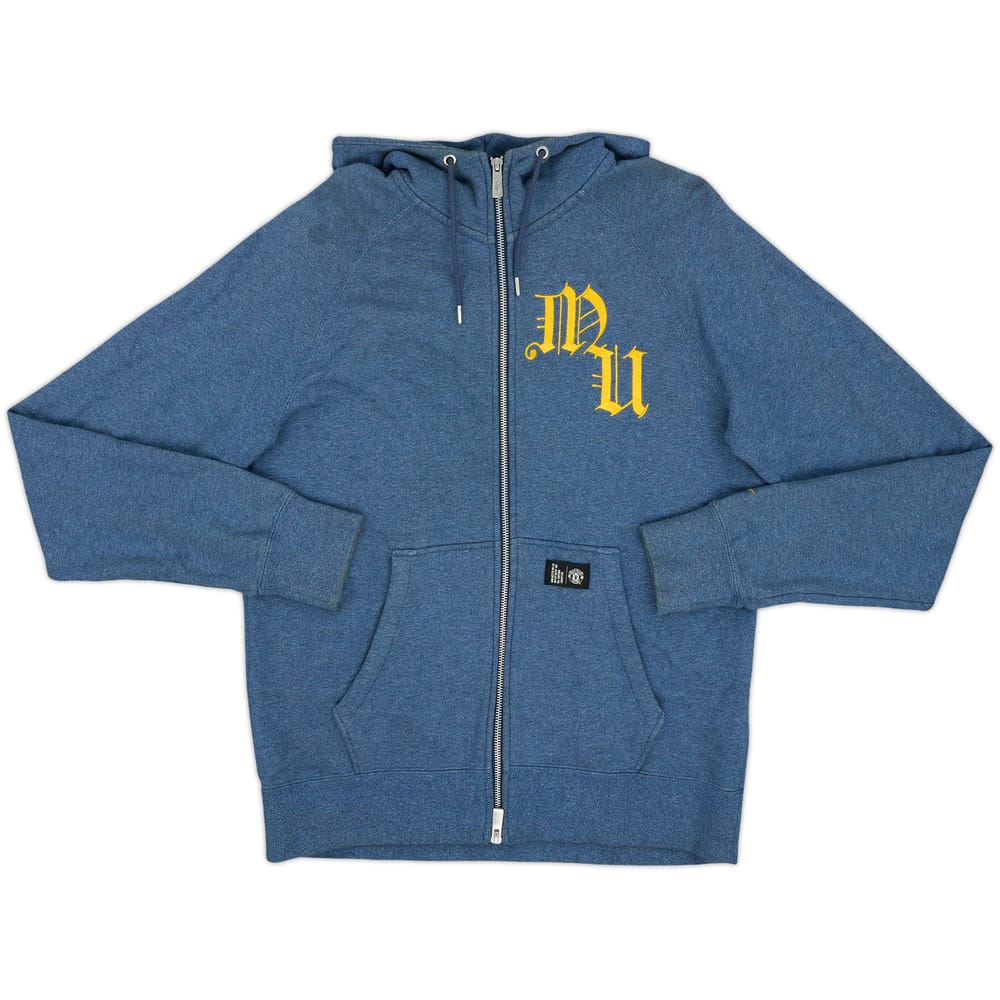 2011-12 Manchester United Nike Hooded Track Jacket - 7/10 - (L)