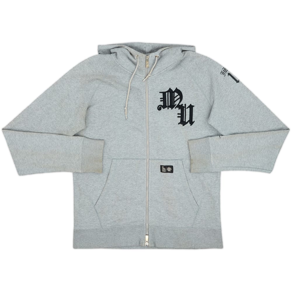 2011-12 Manchester United Nike Hooded Track Jacket - 8/10 - (M)