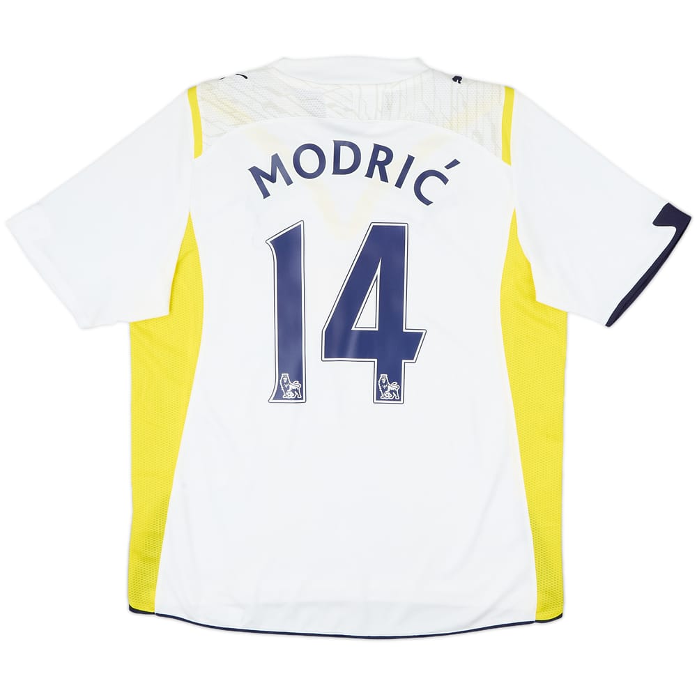 2009-10 Tottenham Home Shirt Modric #14 - 8/10 - (M)
