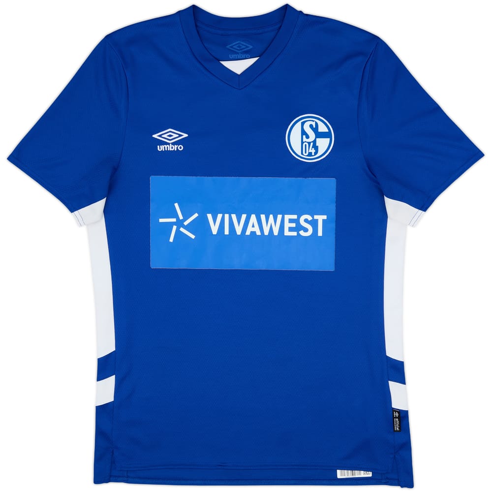 2021-22 Schalke Home Shirt - 10/10 - (M)