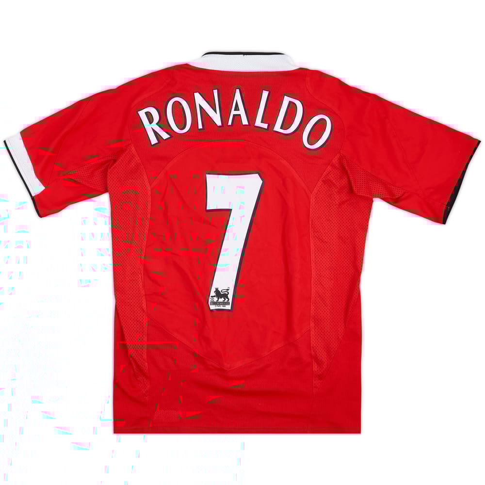 2004-06 Manchester United Home Shirt Ronaldo #7 - 7/10 - (S)
