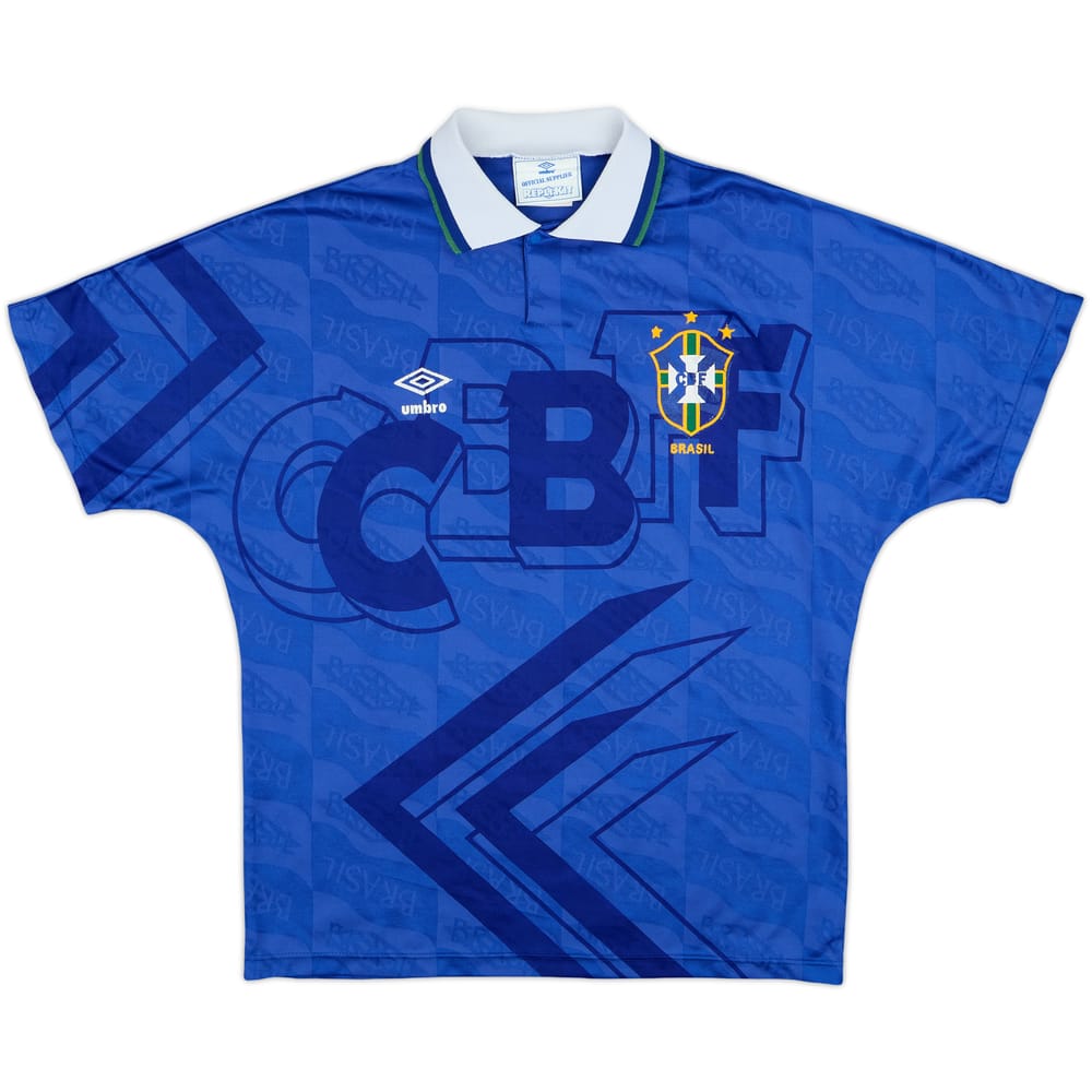 1991-93 Brazil Away Shirt - 5/10 - (M)
