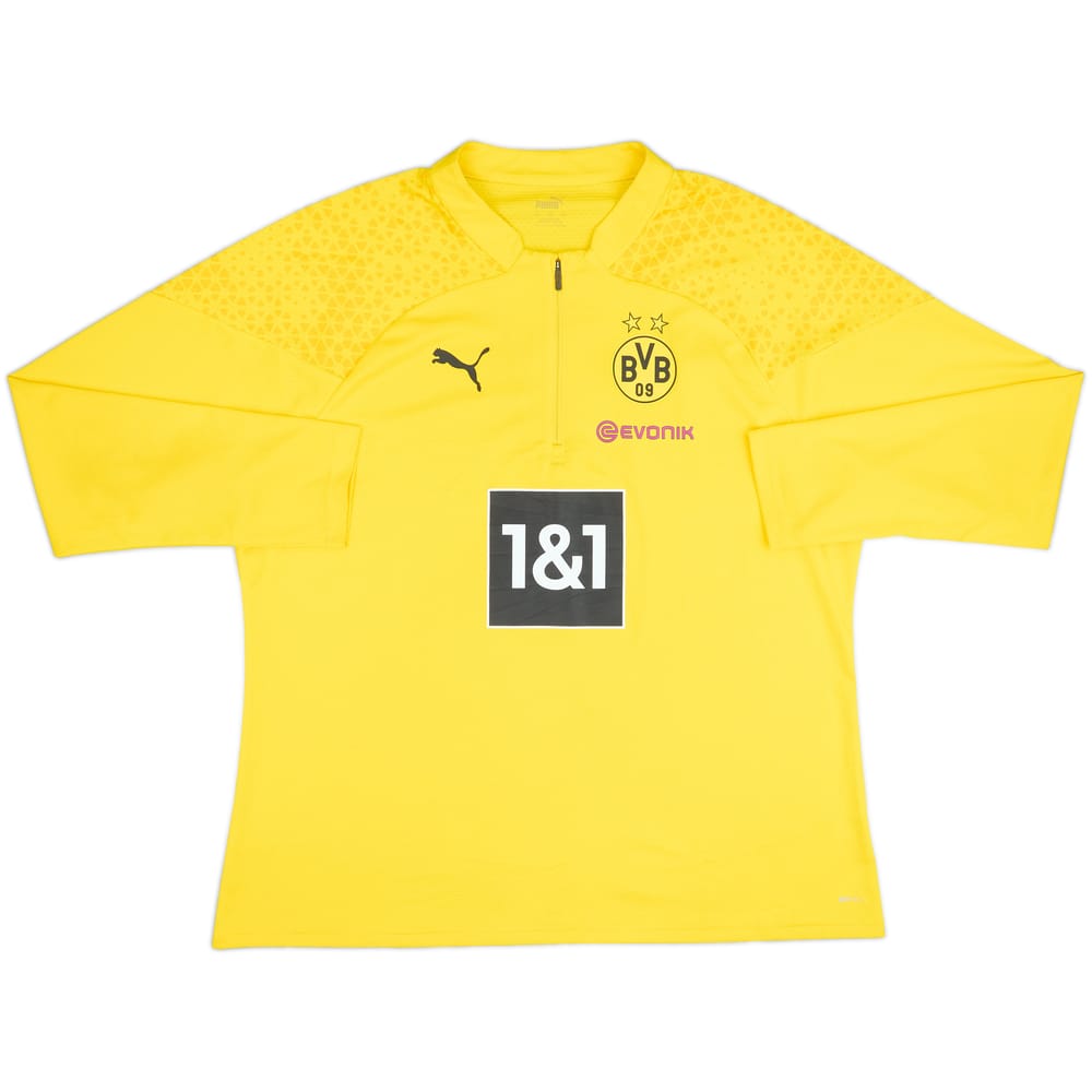 2022-23 Borussia Dortmund Puma 1/4 Zip Drill Top - 9/10 - (XXL)