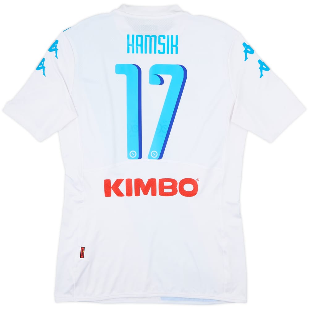2016-17 Napoli Authentic Away Shirt Hamsik #17 - 7/10 - (XL)