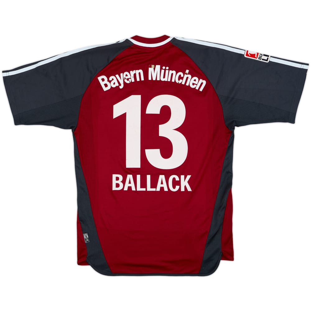 2002-03 Bayern Munich Home Shirt Ballack #13 - 4/10 - (S)