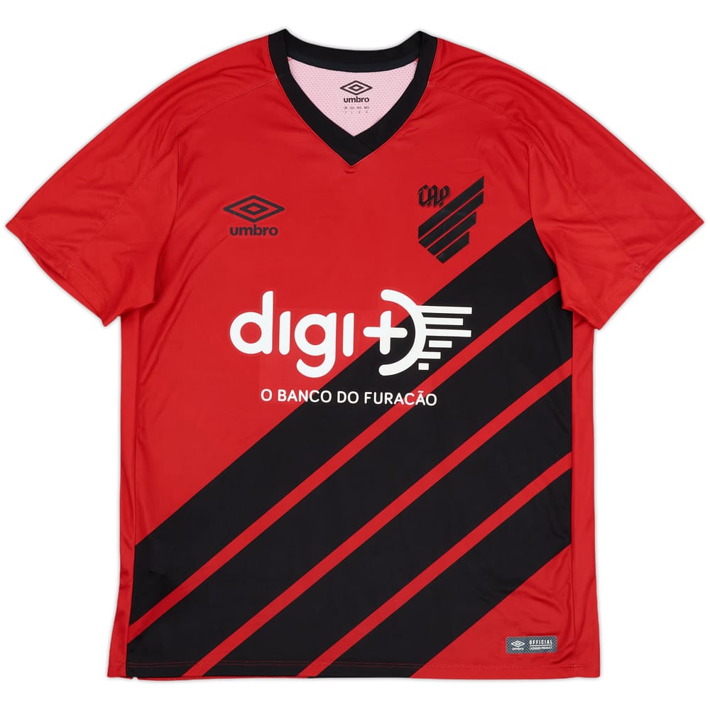 2019 Athletico Paranaense Home Shirt - 8/10 - (L)