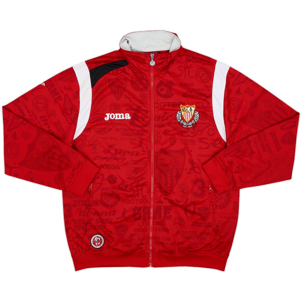 2005-06 Sevilla Joma Centenary Track Jacket - 9/10 - (L)