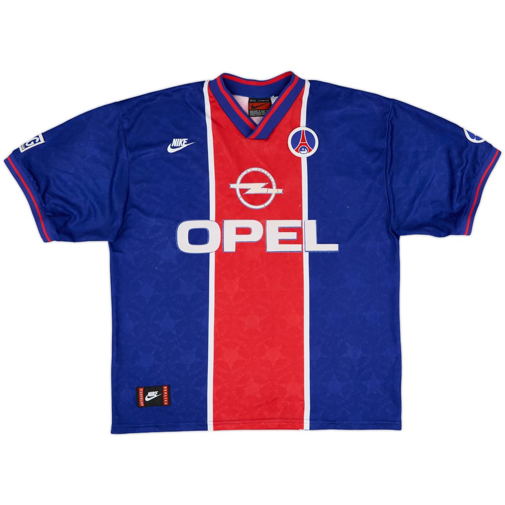 1995-96 Paris Saint-Germain Home Shirt - 6/10 - (XL)