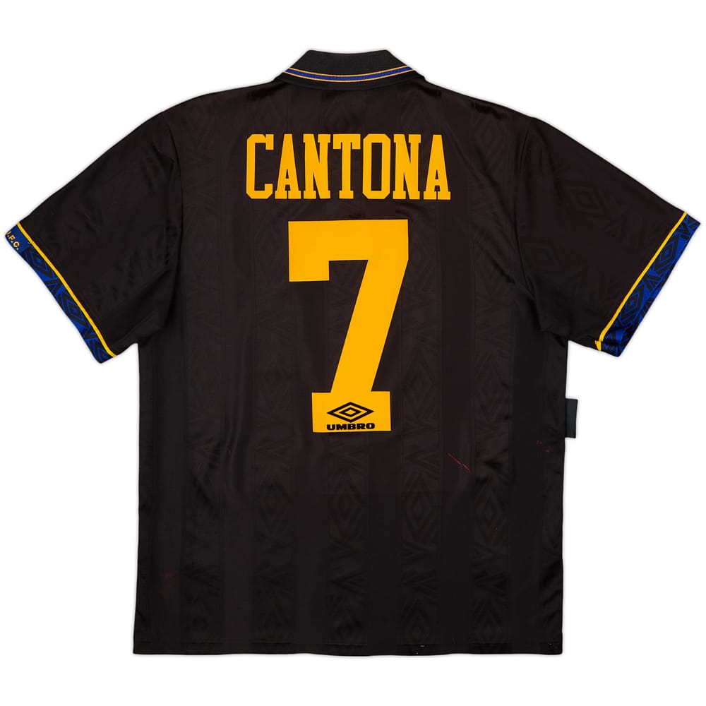 1993-95 Manchester United Camiseta Visitante Cantona #7 - 6/10 - (M)