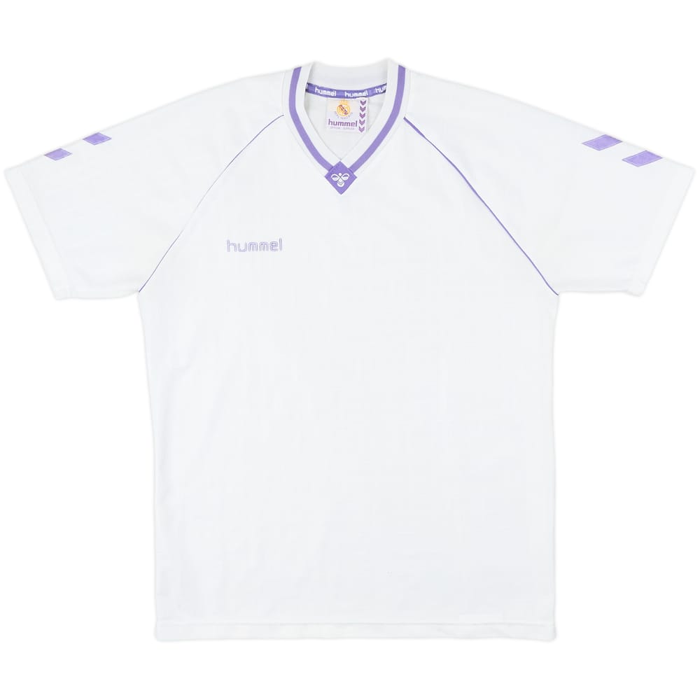 1990-91 Real Madrid Home Shirt - 7/10 - (L)