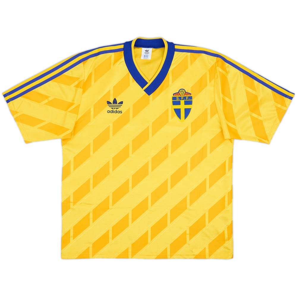 1988-91 Sweden Home Shirt - 8/10 - (L)
