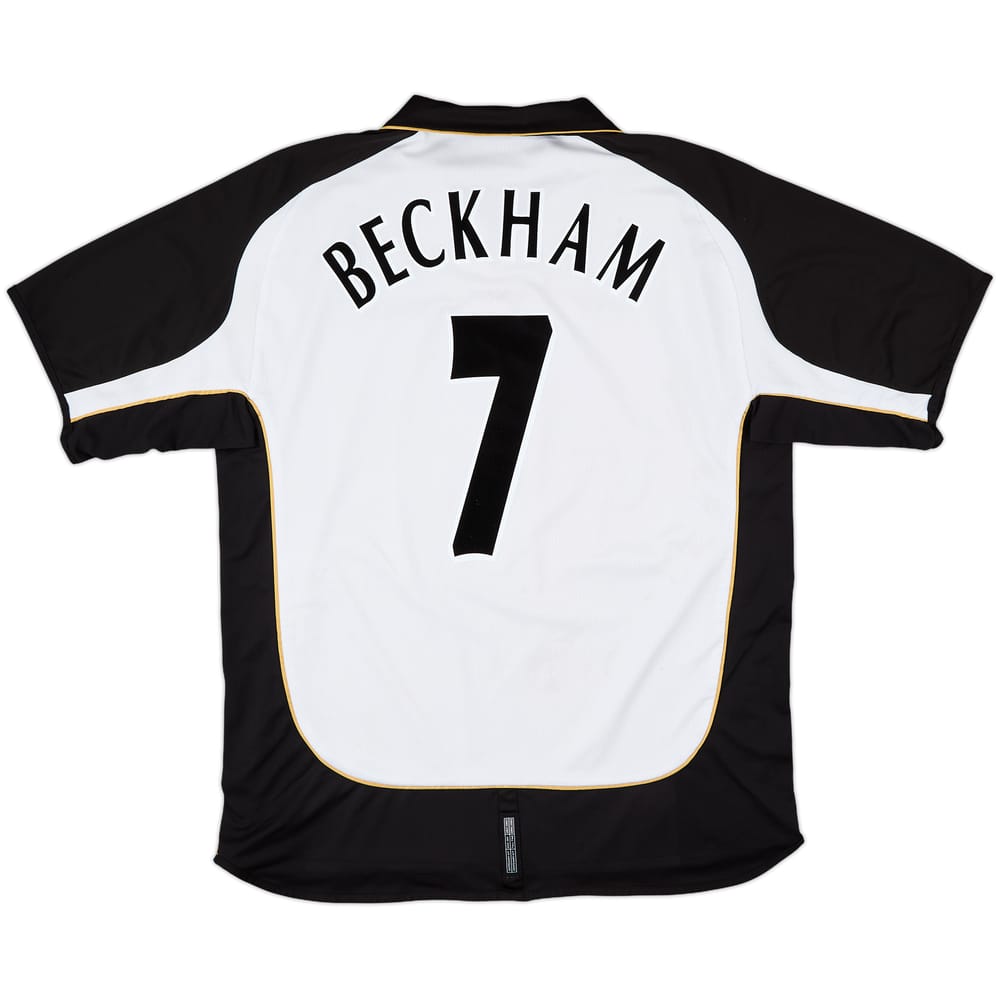 2001-02 Manchester United Centenary Away/Third Shirt Beckham #7 - 5/10 - (XXL)