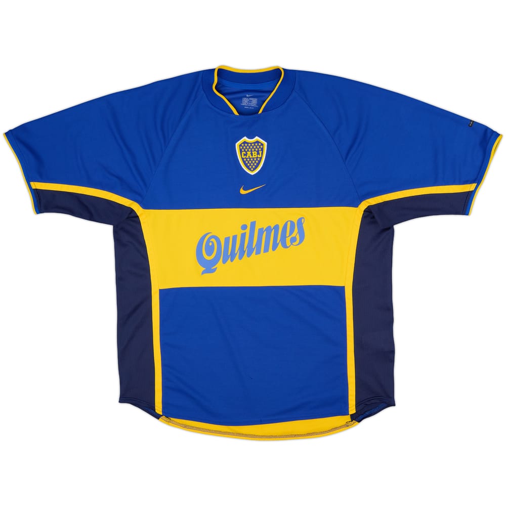 2001-02 Boca Juniors Home Shirt - 9/10 - (M)
