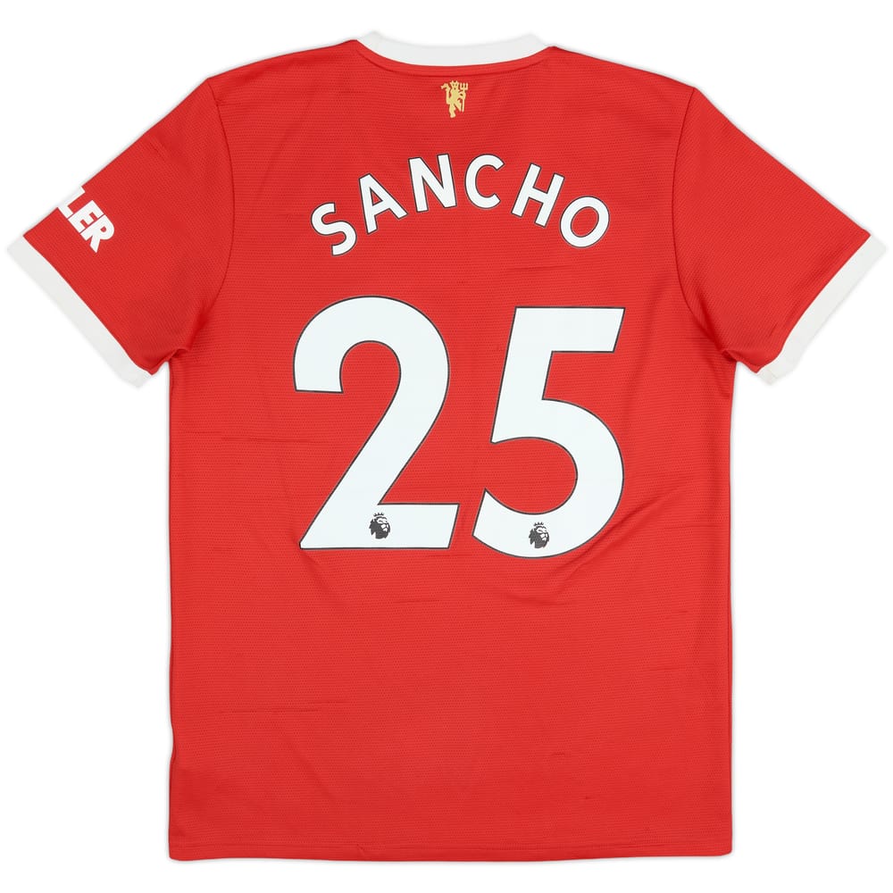 2021-22 Manchester United Camiseta de local Sancho #25 - 7/10 - (M)