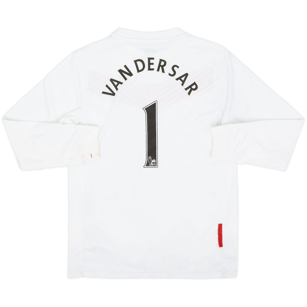 2009-10 Manchester United GK Shirt Van Der Sar #1 - 7/10 - (M.Boys)
