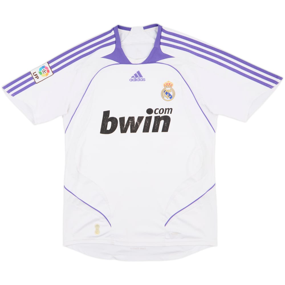 2007-08 Real Madrid Home Shirt - 6/10 - (L)
