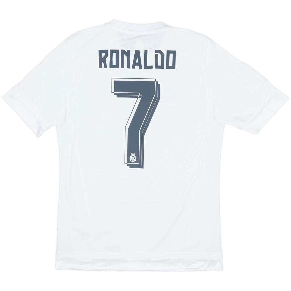 2015-16 Real Madrid Home Shirt Ronaldo #7 - 7/10 - (M)