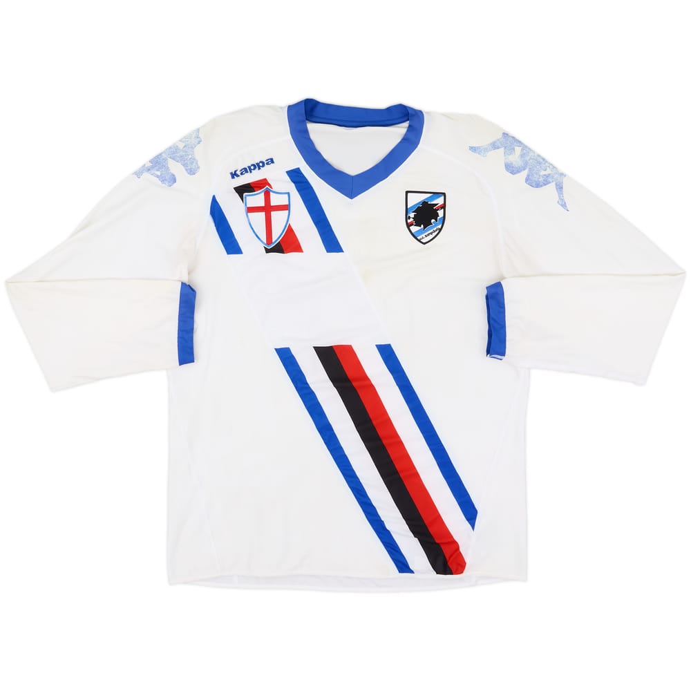2010-11 Sampdoria Away L/S Shirt - 4/10 - (XL)