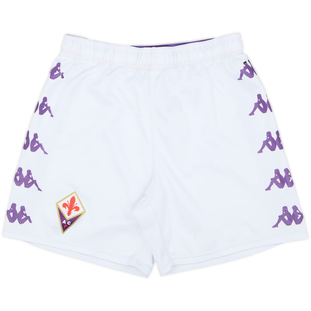 2020-21 Fiorentina Home Shorts - 5/10 - (S)