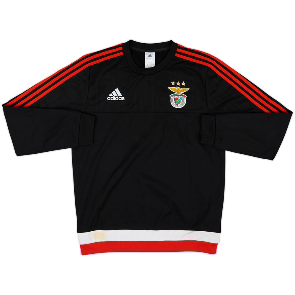 2015-16 Benfica adidas Sweat Top - 6/10 - (M)