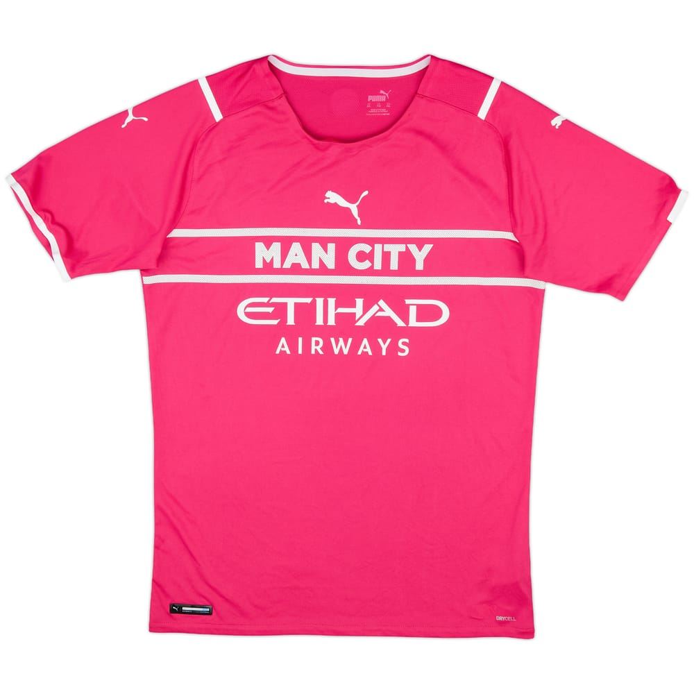 2021-22 Manchester City Authentic GK S/S Shirt - 6/10 - (XXL)