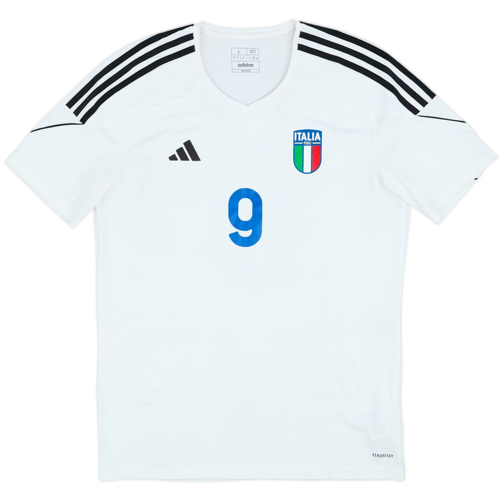 2024-25 Italy adidas Training Shirt #9 - 7/10 - (L)