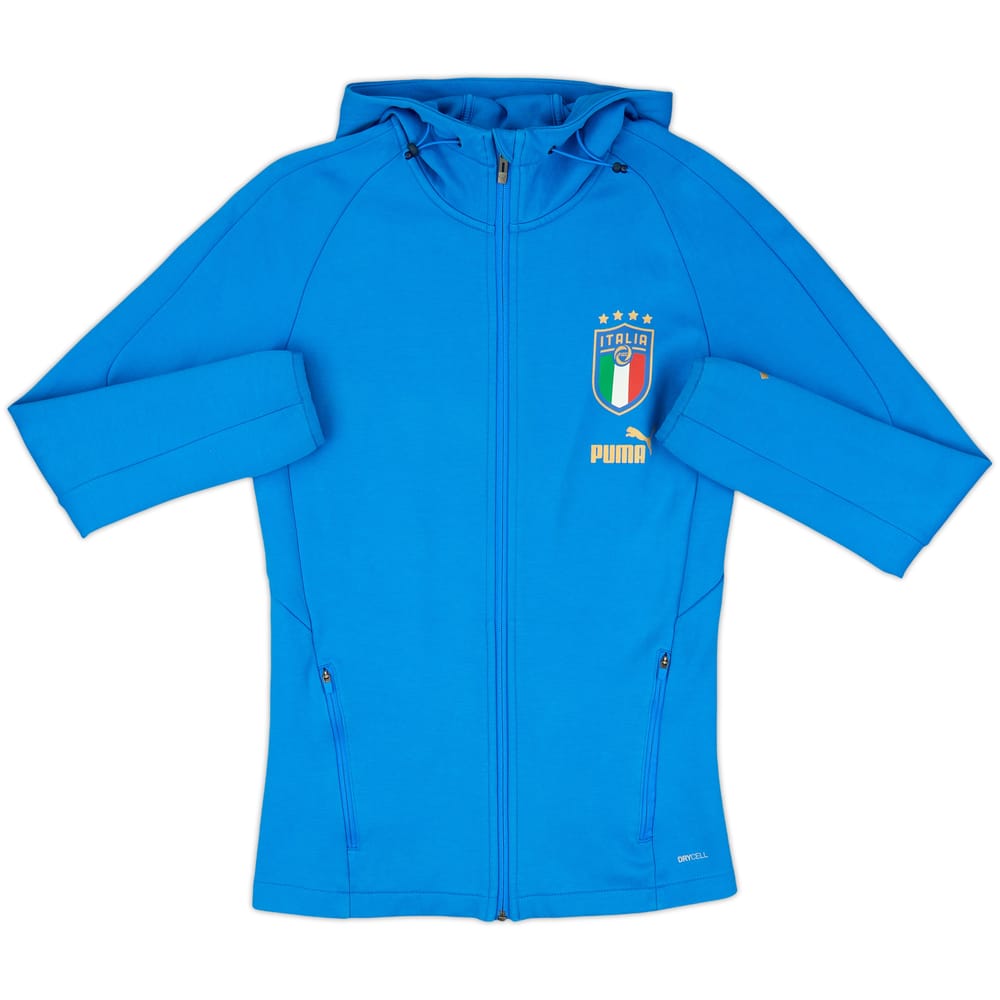 2022-23 Italy Puma Hooded Track Jacket - 9/10 - (S)