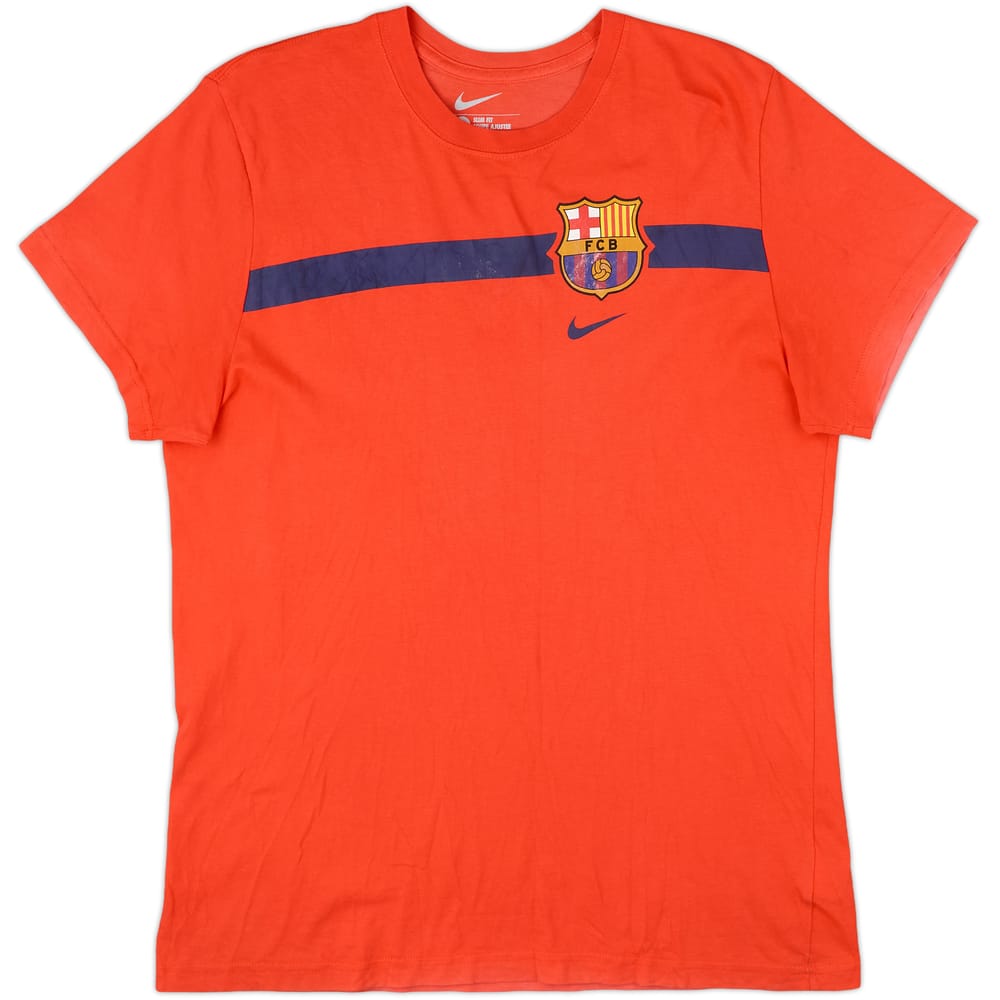 2014-15 Barcelona Nike Cotton Tee - 7/10 - (XL)