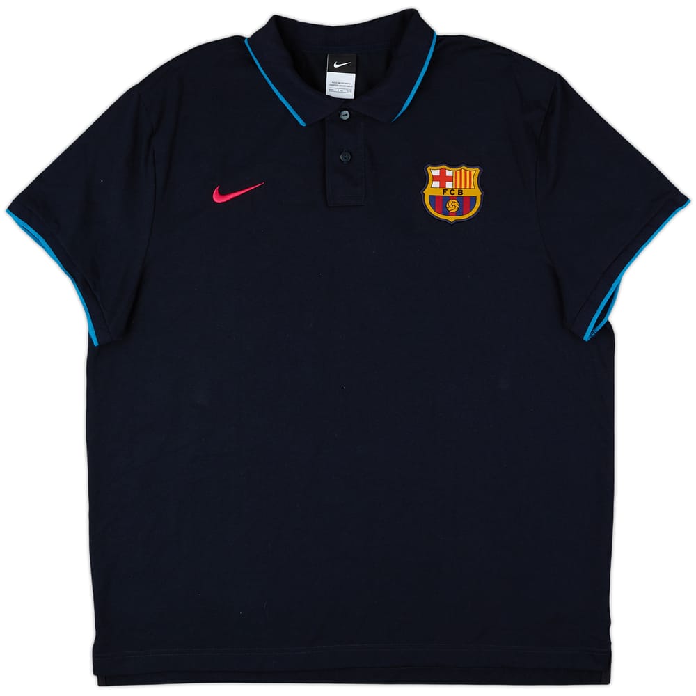 2010-11 Barcelona Nike Polo Shirt - 8/10 - (XXL)