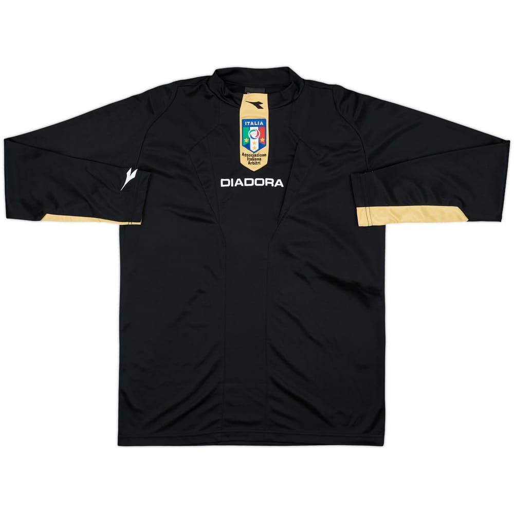 2000s Italy Diadora Referee L/S Shirt - 8/10 - (S)