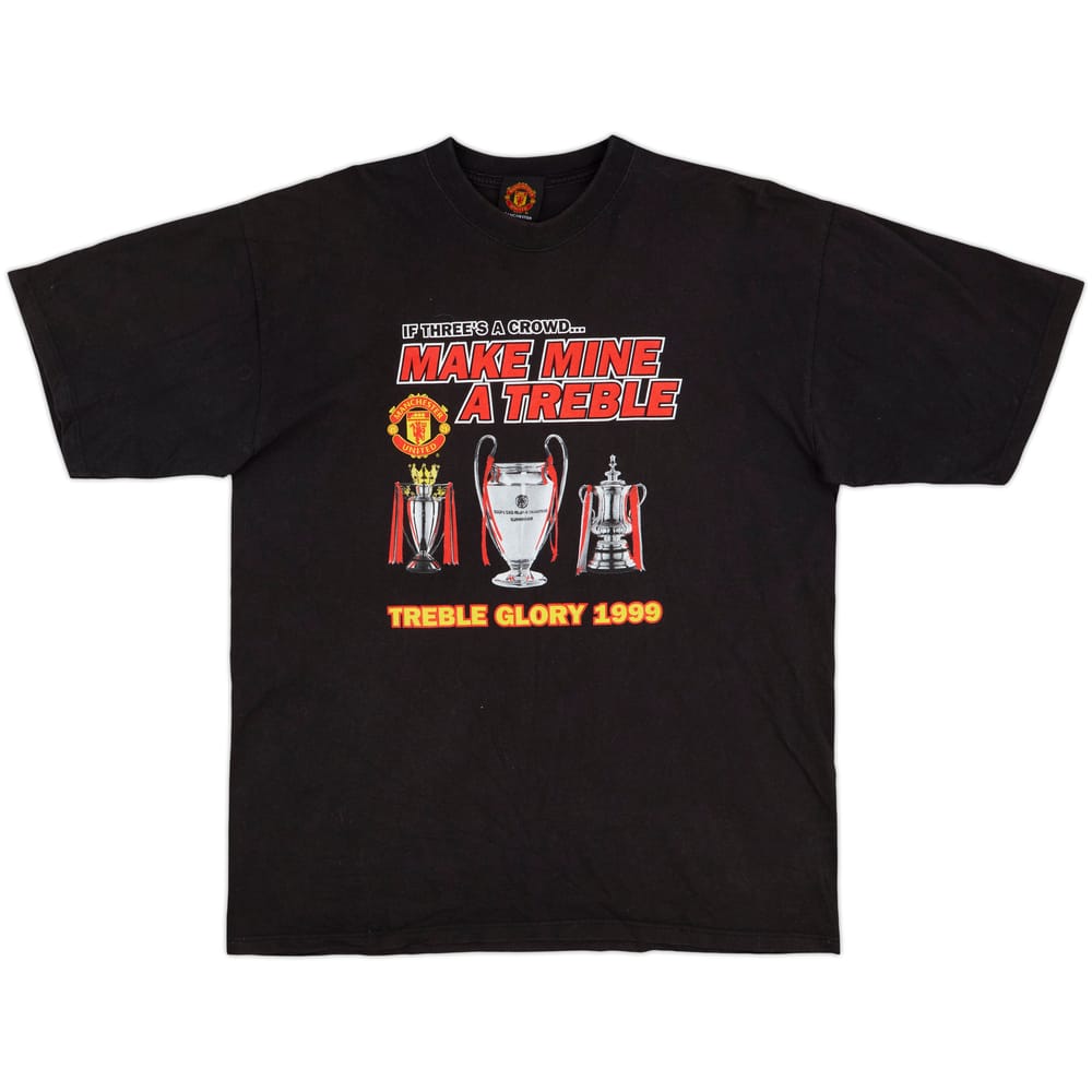 1999 Manchester United Graphic Tee - 10/10 - (XL)