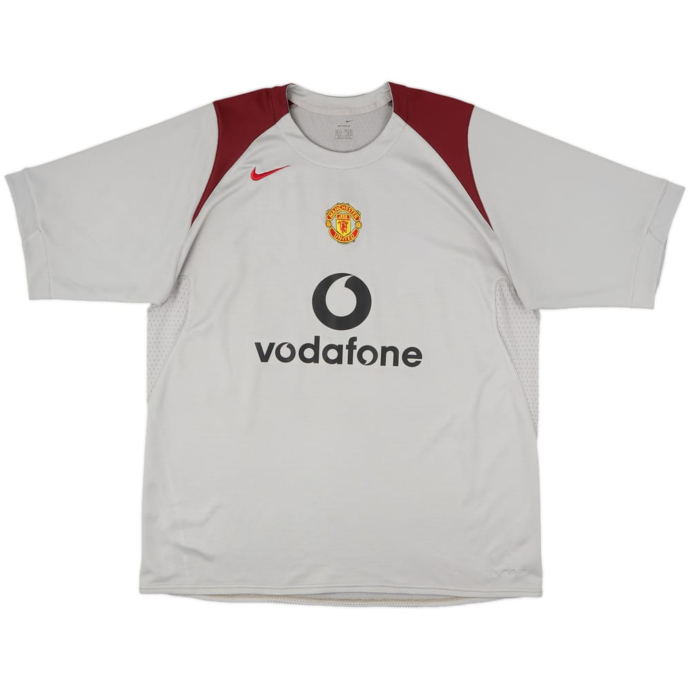 2005-06 Manchester United Nike Training Shirt - 8/10 - (XL)