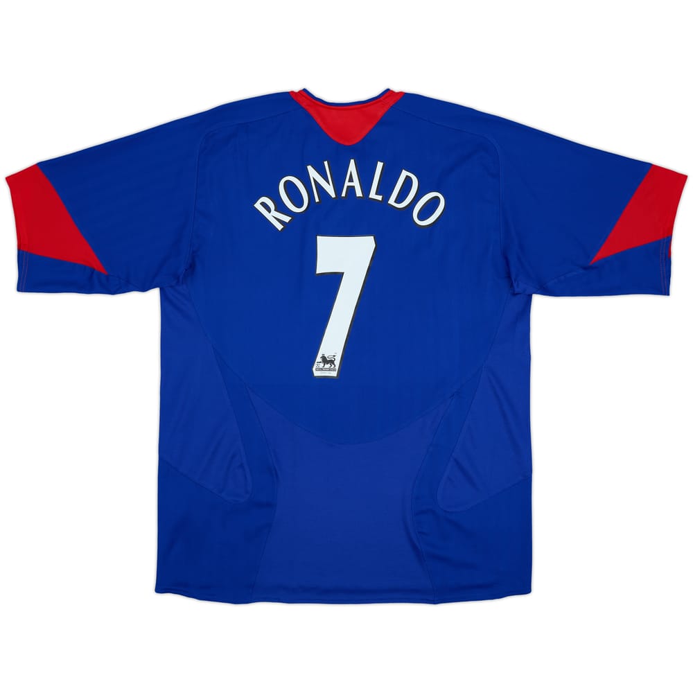 2005-06 Manchester United Away Shirt Ronaldo #7 - 8/10 - (XL)