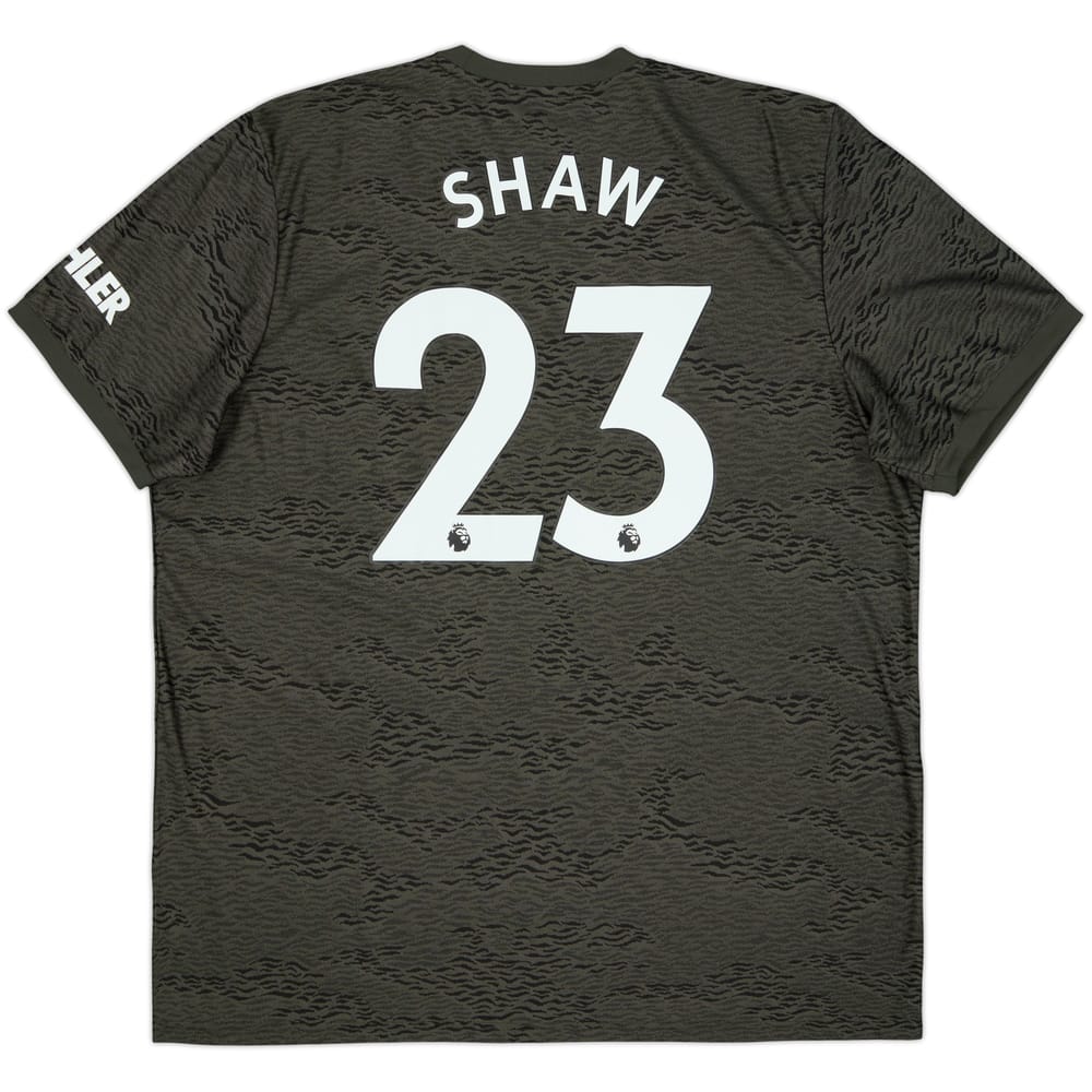2020-21 Manchester United Away Shirt Shaw #23 - 10/10 - (XXL)