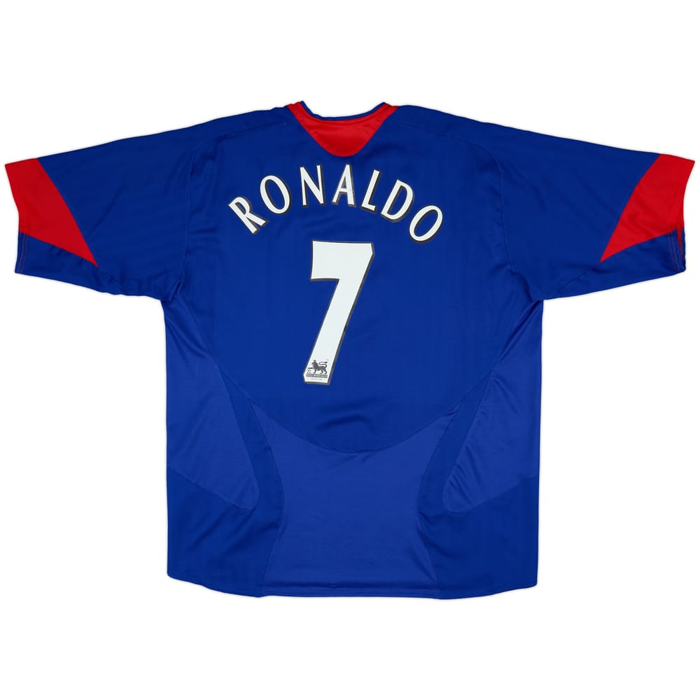 2005-06 Manchester United Away Shirt Ronaldo #7 - 8/10 - (XL)