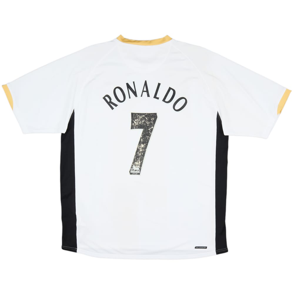 2006-08 Manchester United Away Shirt Ronaldo #7 - 5/10 - (XL)