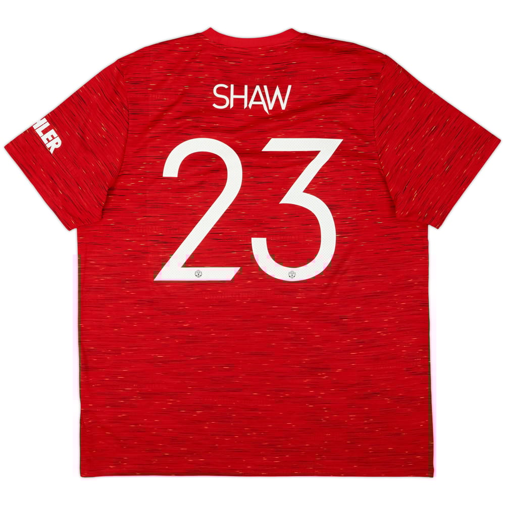 2020-21 Manchester United Home Shirt Shaw #23 - 8/10 - (XXL)