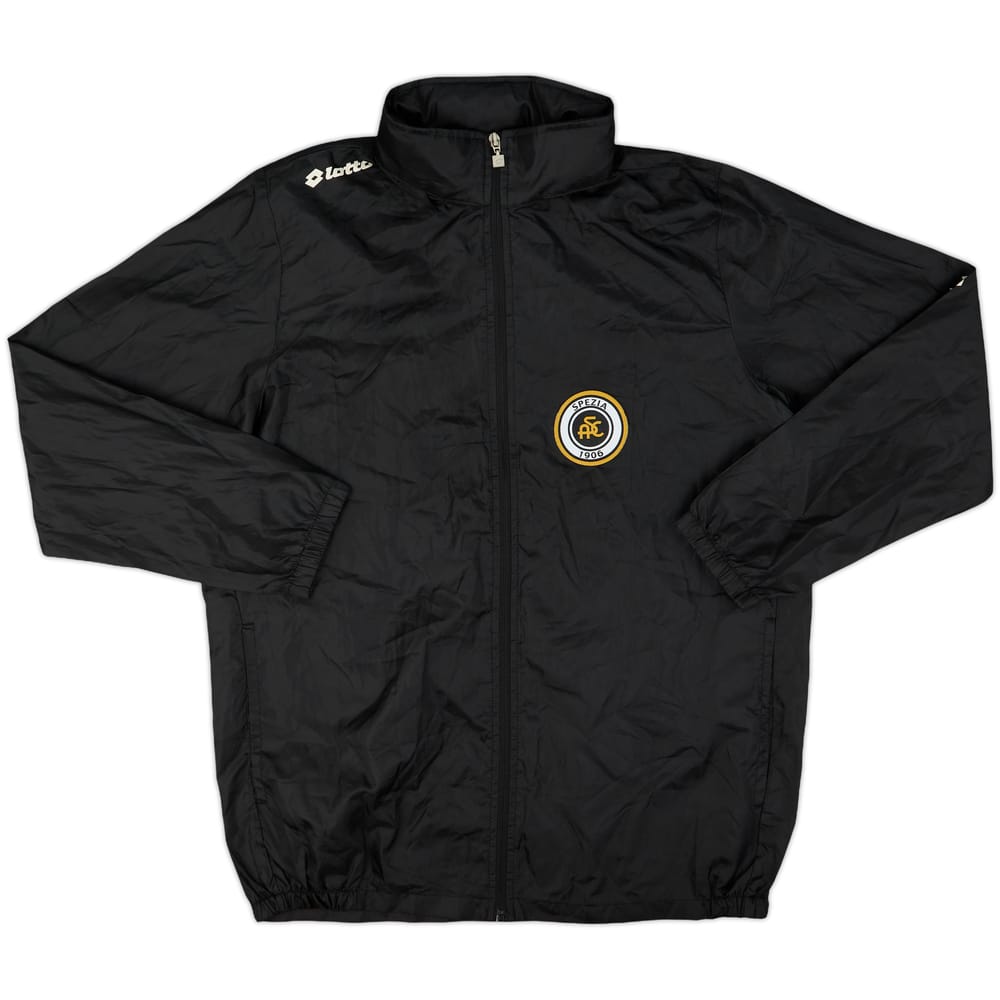 2012-13 Spezia Lotto Hooded Rain Jacket - 9/10 - (XL.Boys)