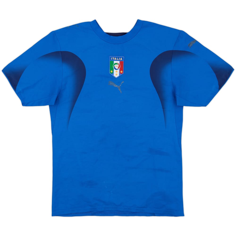 2006 Italy Home Shirt - 4/10 - (S)