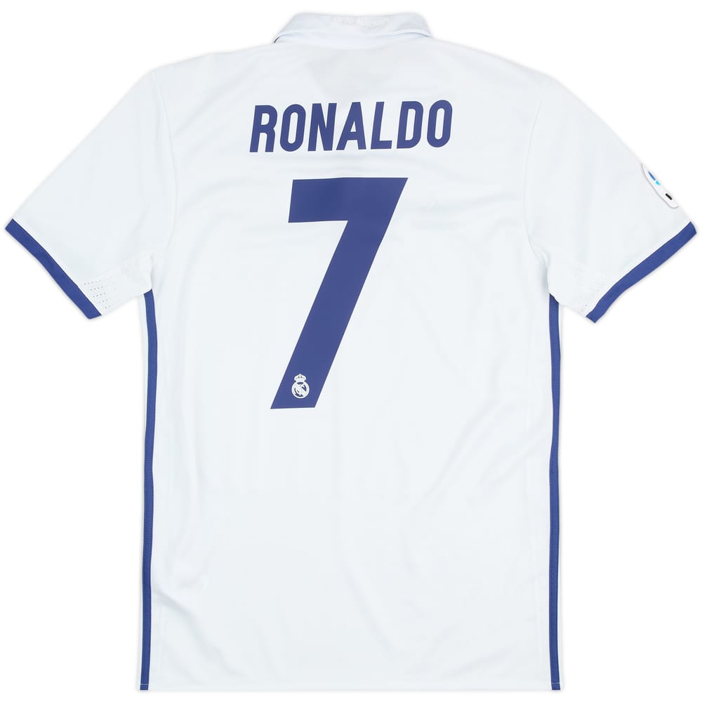 Camiseta de local del Real Madrid 2016-17 Ronaldo #7 - 6/10 - (S)