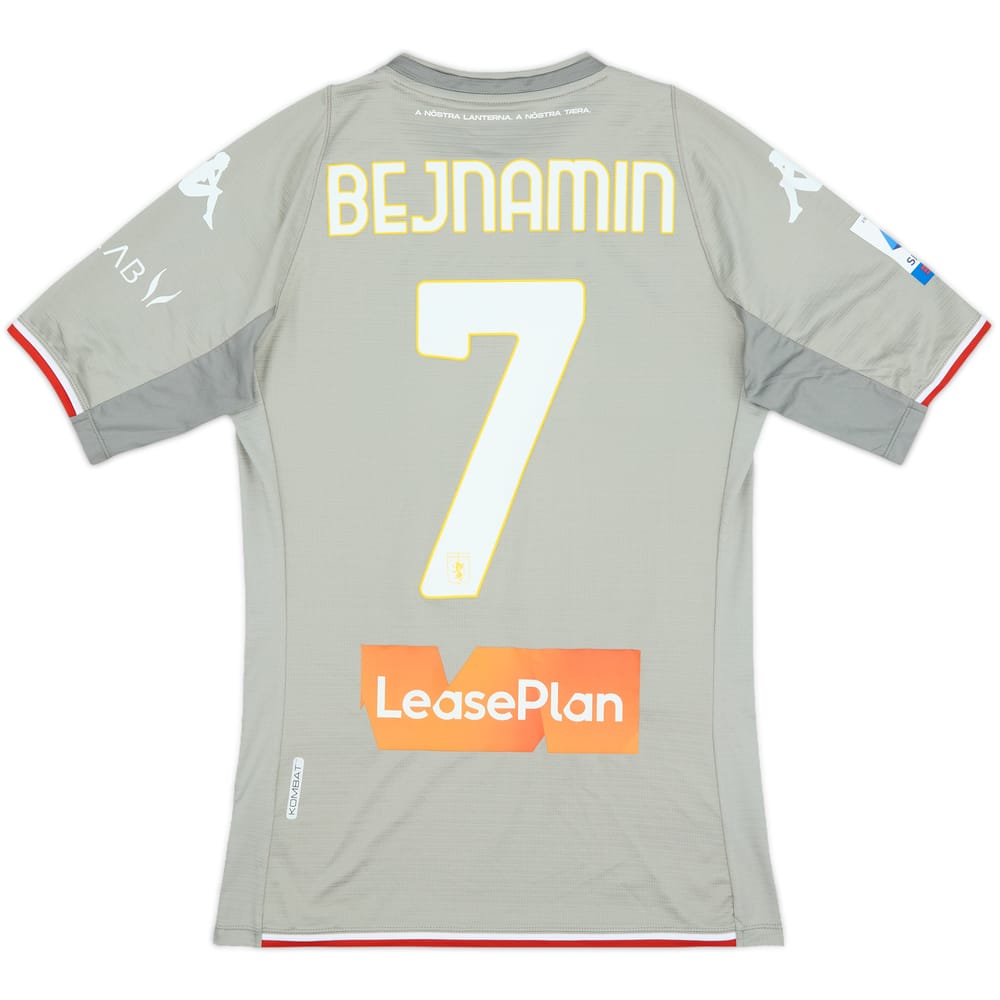 2021-22 Genoa Authentic Third Shirt Bejnamin #1 - 8/10 - (S)