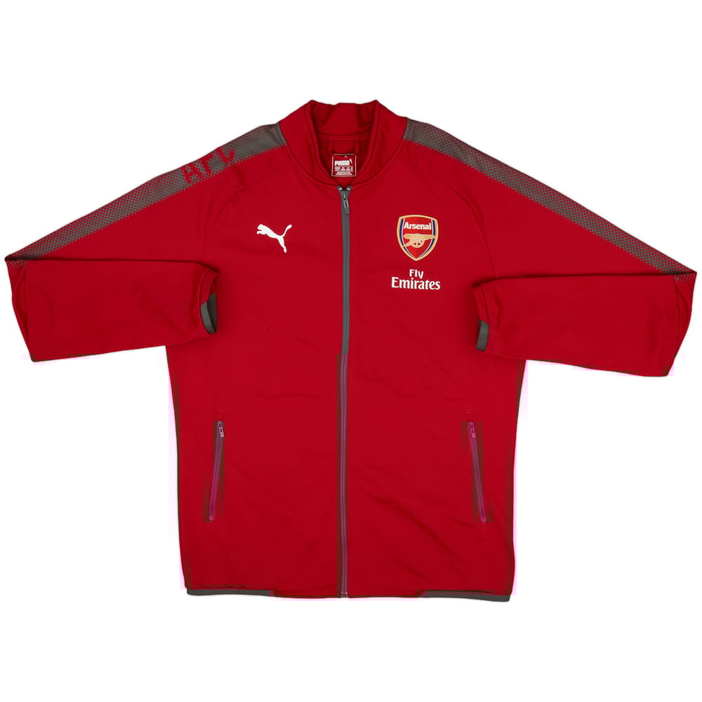 2017-18 Arsenal Puma Track Jacket - 10/10 - (XL)