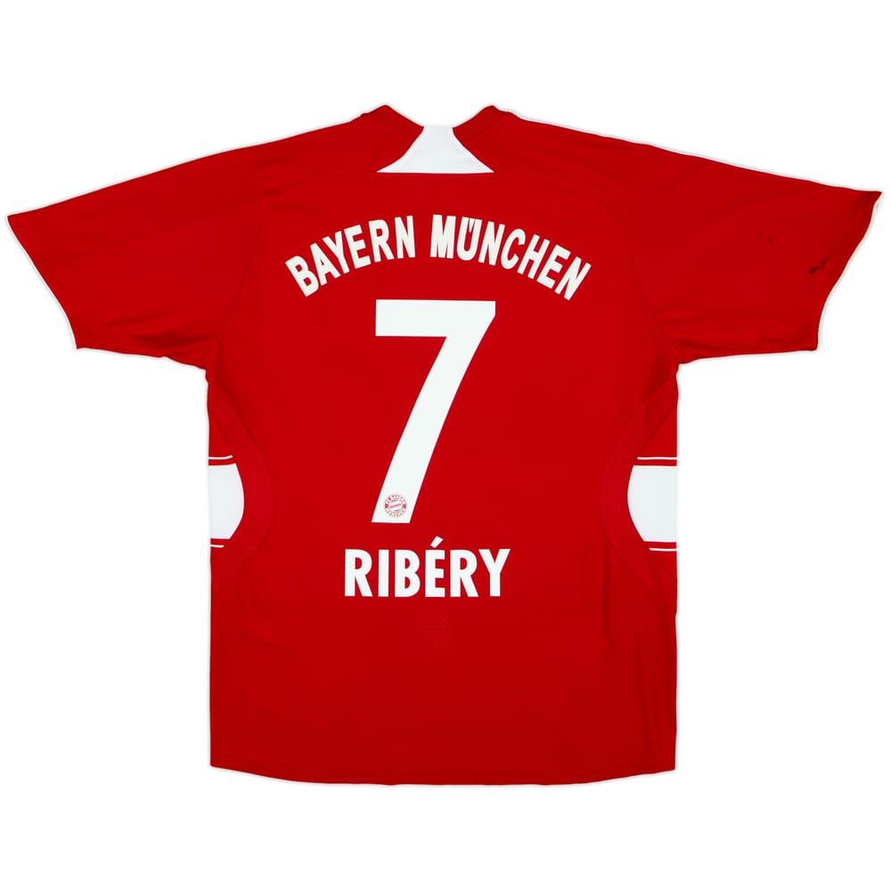 2008-09 Bayern Munich Home Shirt Ribery #7 - 4/10 - (XL.Boys)