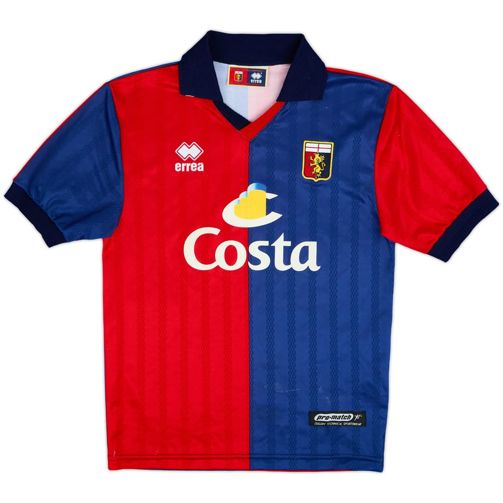 2002-03 Genoa Home Shirt - 7/10 - (XL.Boys)