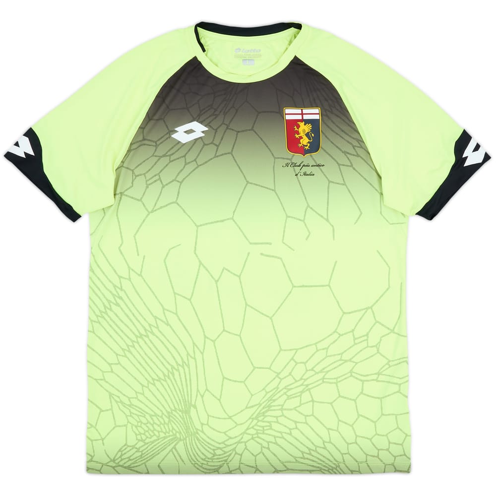 2017-18 Genoa Lotto GK S/S Shirt #12 - 8/10 - (L)