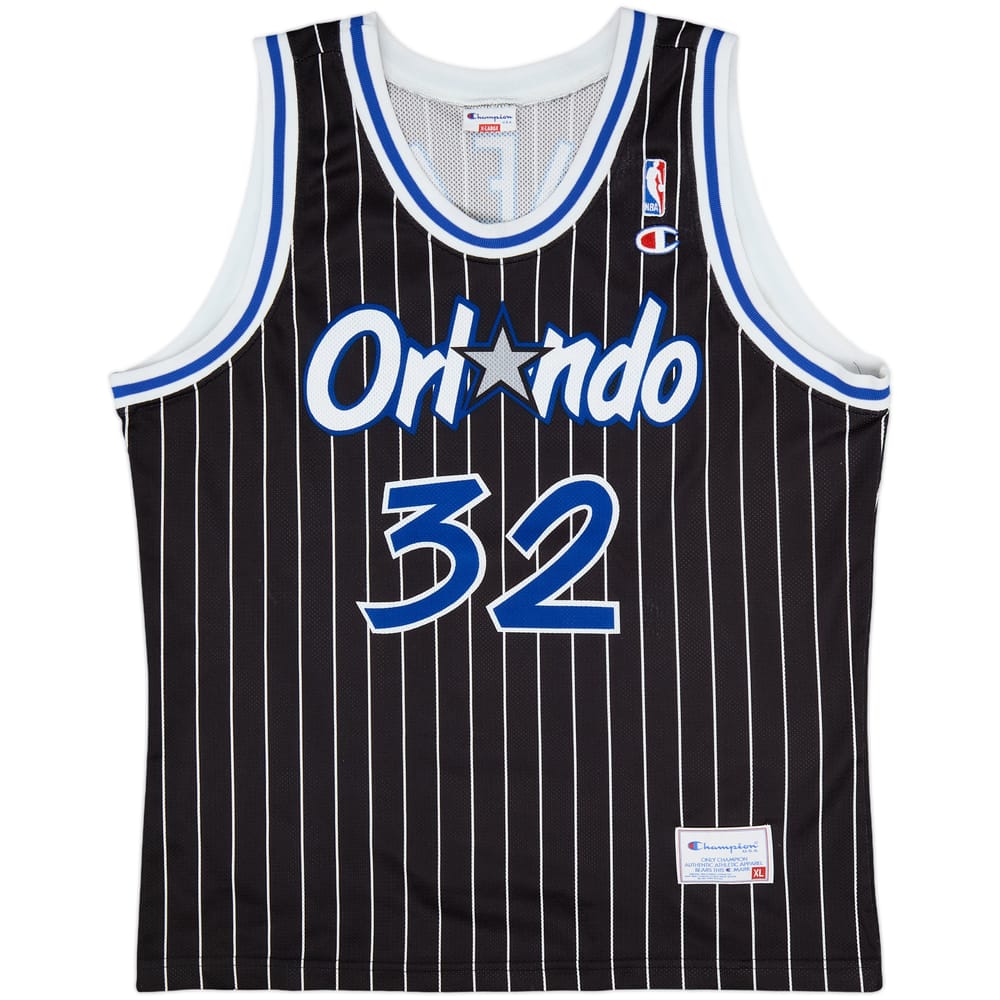 1992-96 Orlando Magic O'Neal #32 Champion Away Jersey - 6/10 - (XL)