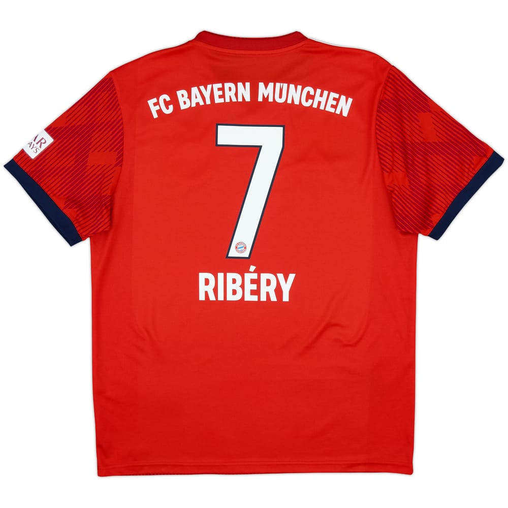 2018-19 Bayern Munich Home Shirt Ribery #7 - 9/10 - (L)